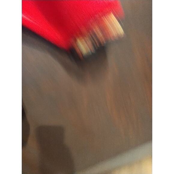 Tundra Sport Mens Large Red 1/4 Zip Fleece Jacket Pullover Fair Isle Canada - Picture 5 of 10